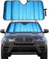 Foldable Alloy Sun Visor Reflective